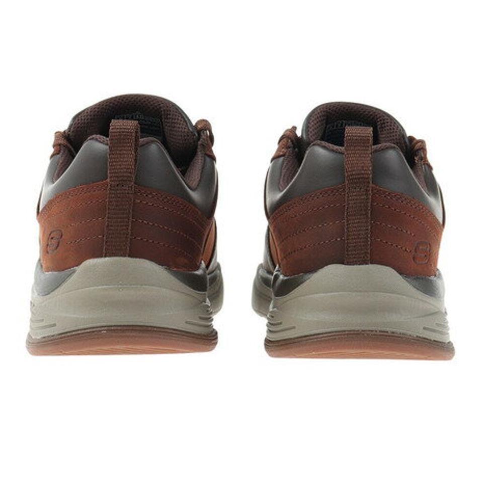 スケッチャーズ（SKECHERS）（メンズ）レザースニーカー カジュアルシューズ BENAGO HOMBRE 210021-CDB
