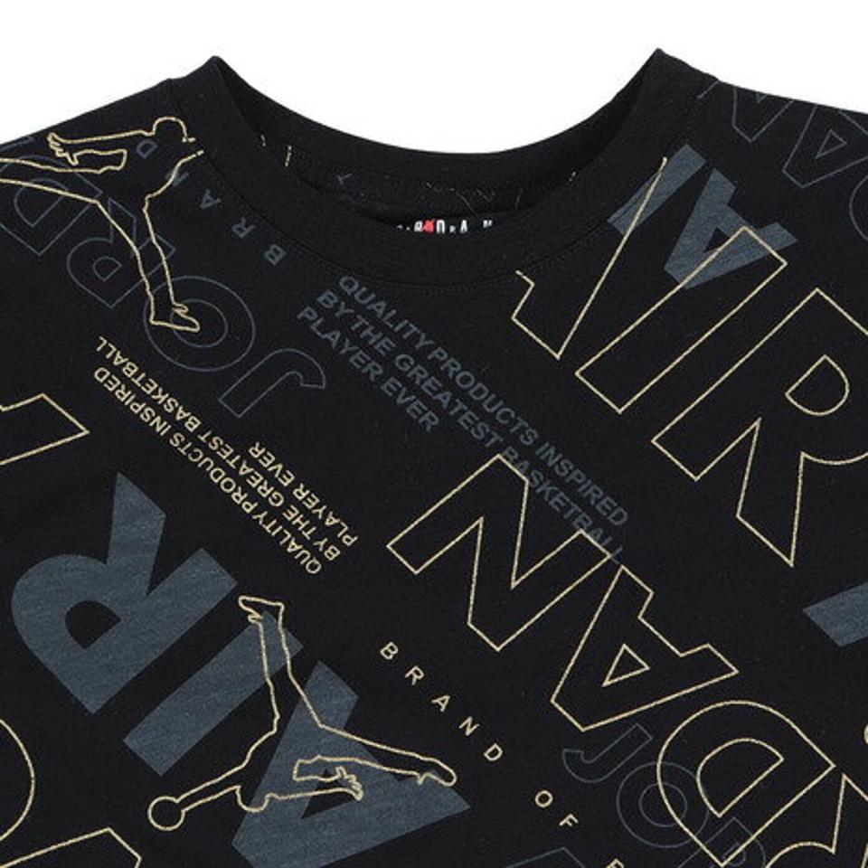 【9/10 24h限定 エントリー＆対象4店舗買い回りで最大P10倍！】ジョーダン（JORDAN）（キッズ）ジョーダン Golden Flight Printed Tシャツ 95C043-023