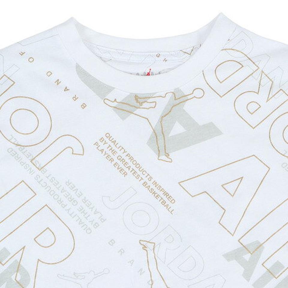 ジョーダン（JORDAN）（キッズ）半袖Tシャツ キッズ ジョーダン Golden Flight Printed 95C043-001