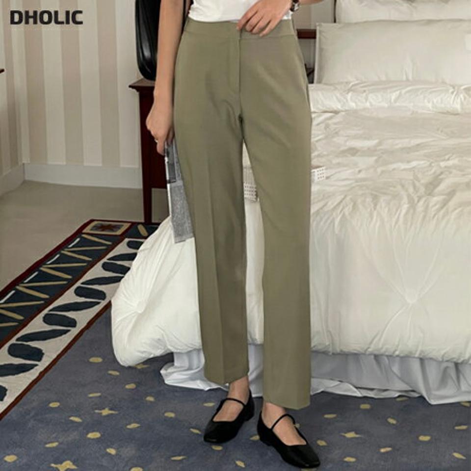 センタープレススラックス・p001841 レディース 【pt】パンツ ロング丈 単色 無地 シンプル ベーシック センタープレス スラックス オフィスカジュアル 春 夏 秋 冬 大人 ストレート 韓国ファッション MKT