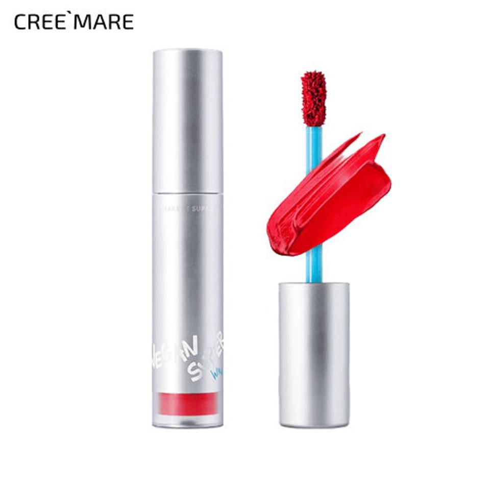 [ヴィーガンスーパー] ウェーブティント（B05カーディナル）・53019 コスメ cosme 【MAKEUP】VEGANSUPER ヴィーガンスーパー ティント リップティント ウォータリー 唇 リップ 密着 持続力 レッド ウッディフローラル ヴィーガン メイクアップ 韓国コスメ