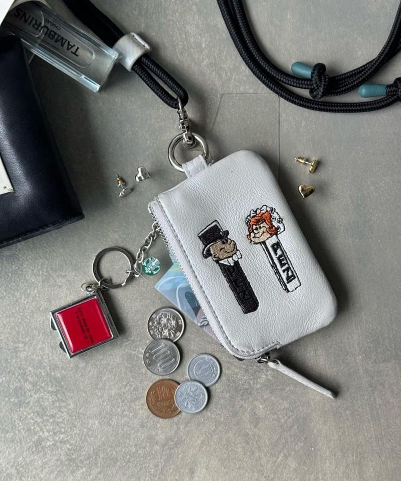 【PEZ(ペッツ) ×ear】WEB限定追加/牛革モバイルストラップショルダー