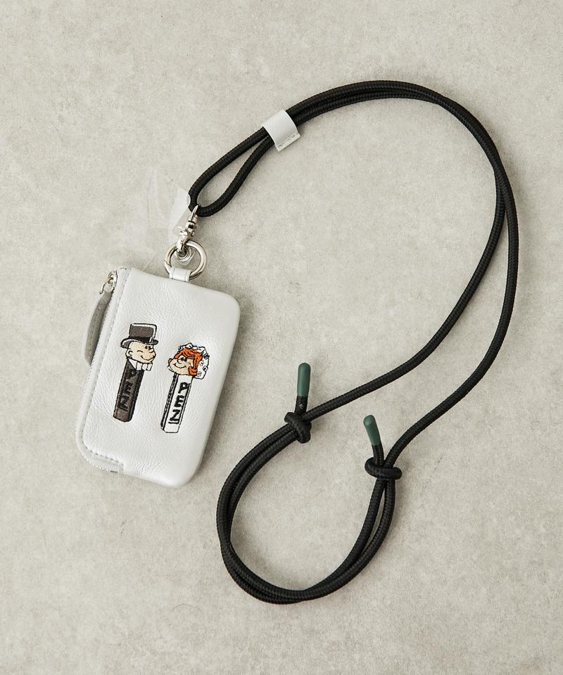【PEZ(ペッツ) ×ear】WEB限定追加/牛革モバイルストラップショルダー