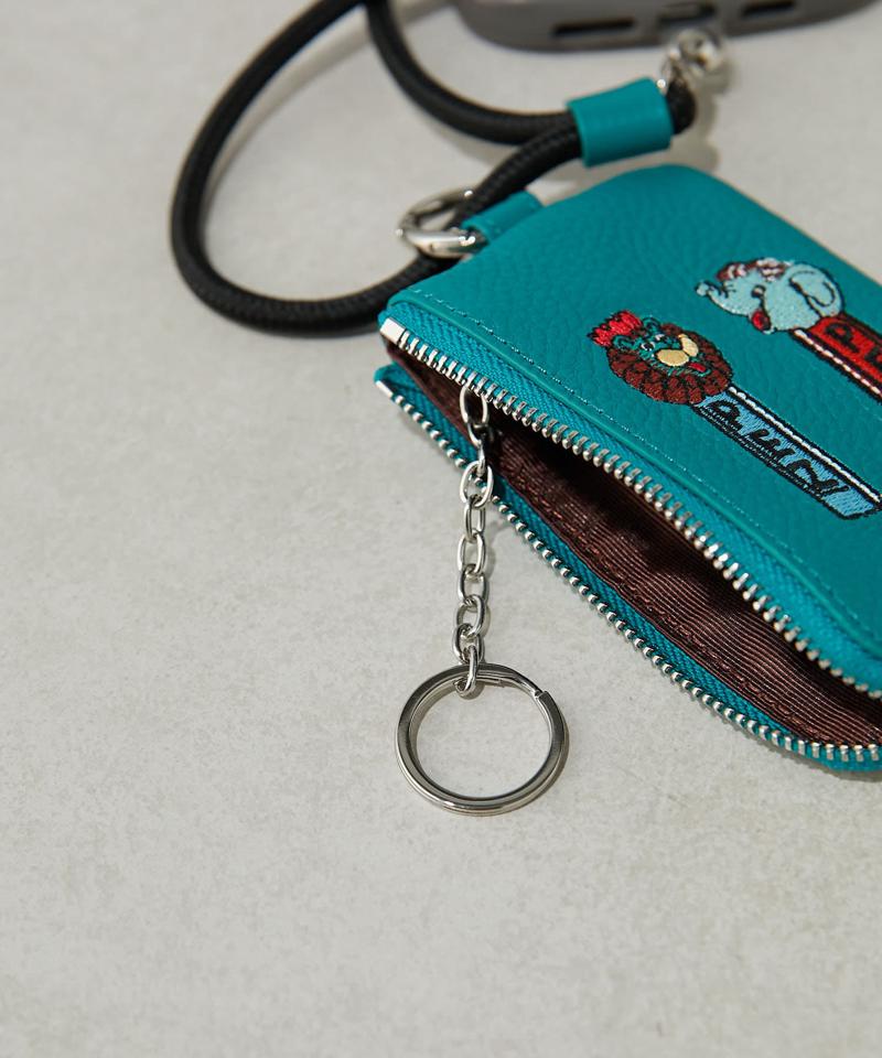 【PEZ(ペッツ) ×ear】WEB限定追加/牛革モバイルストラップショルダー