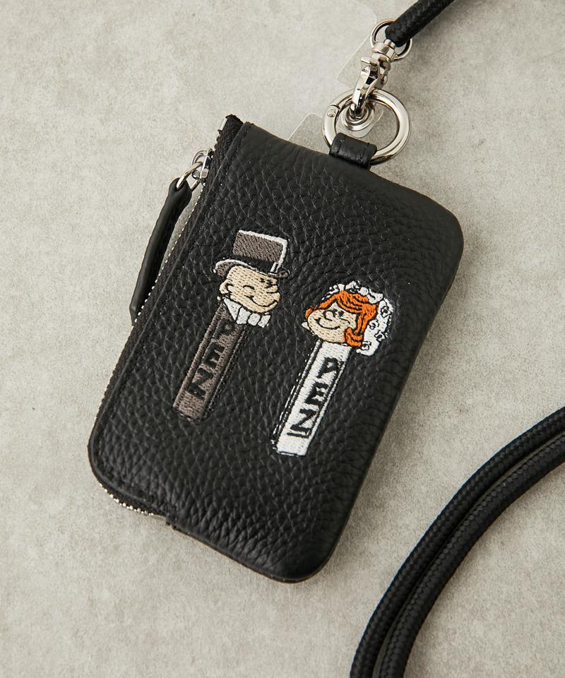 【PEZ(ペッツ) ×ear】WEB限定追加/牛革モバイルストラップショルダー