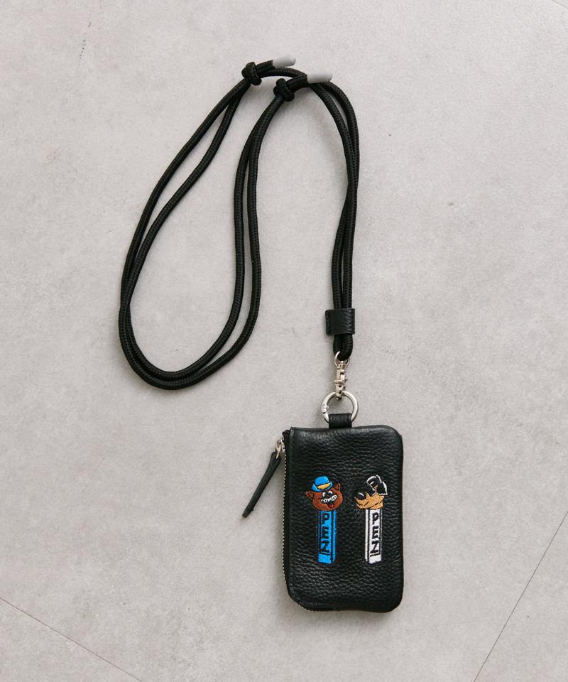 【PEZ(ペッツ) ×ear】WEB限定追加/牛革モバイルストラップショルダー