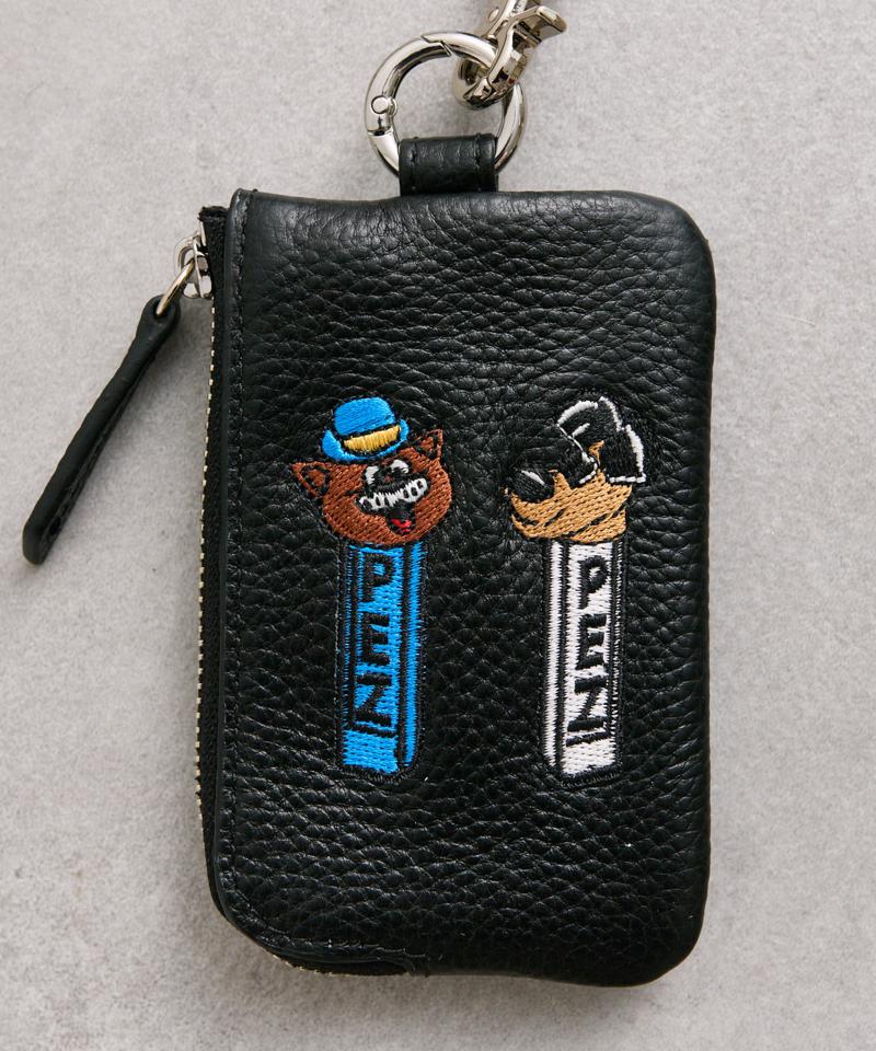 【PEZ(ペッツ) ×ear】WEB限定追加/牛革モバイルストラップショルダー