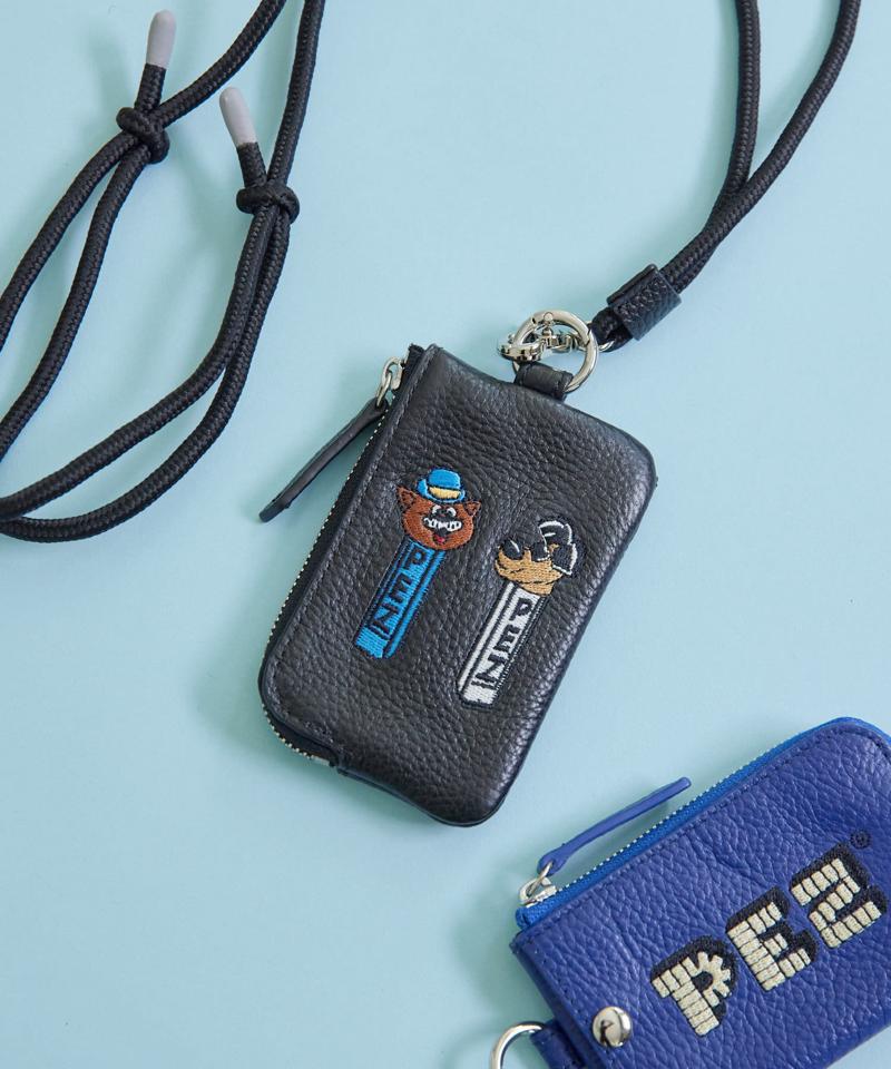 【PEZ(ペッツ) ×ear】WEB限定追加/牛革モバイルストラップショルダー