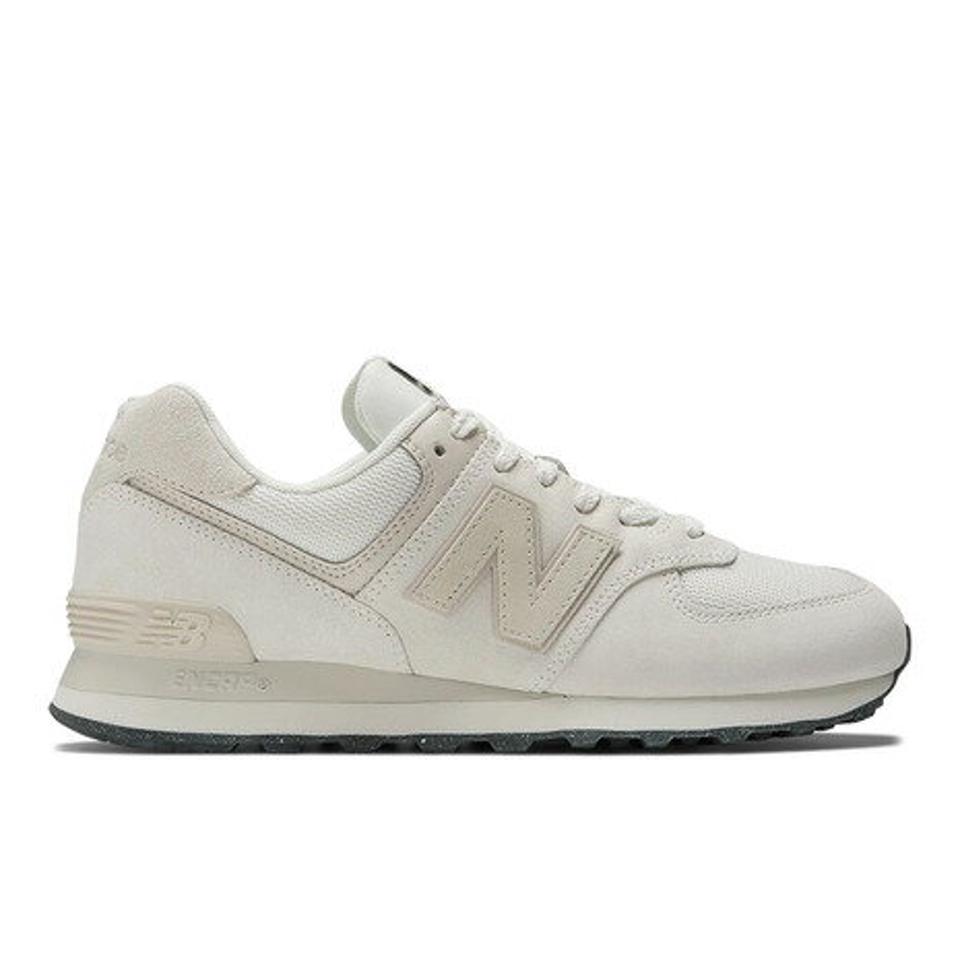 ニューバランス（new balance）（レディース）スニーカー 574 OF2 オフホワイト U574OF2D スポーツ タウン シューズ スエード 普段履き カジュアル 登校 通勤