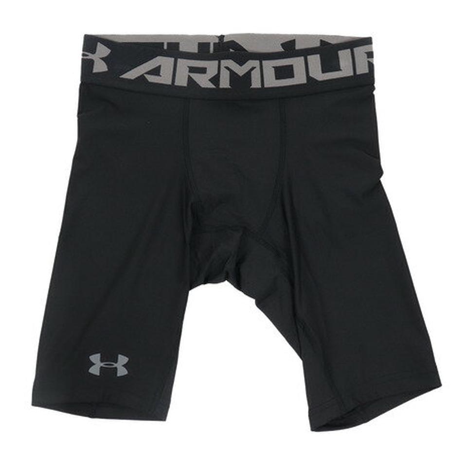 アンダーアーマー（UNDER ARMOUR）（メンズ）ヒートギアアーマー ロング ショーツ 1358579 BLK/GPH AT オンライン価格