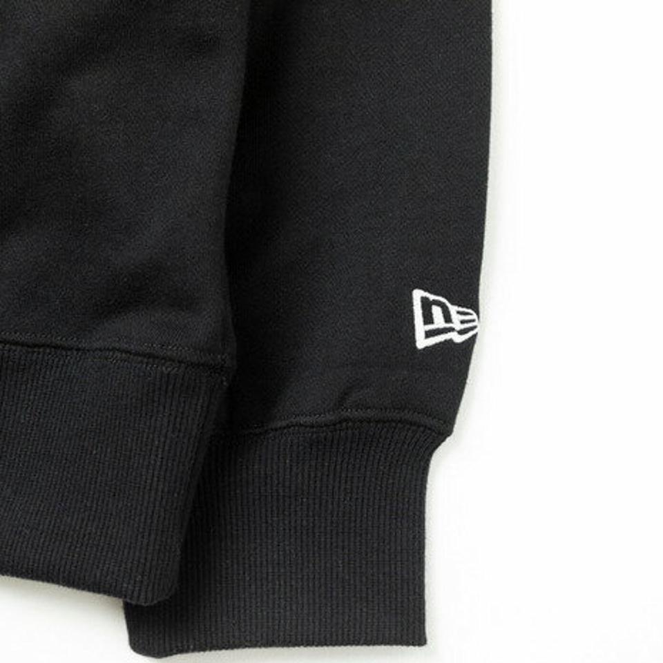 ニューエラ（NEW ERA）（メンズ）裏毛 オーバーサイズド プルオーバーフーディー Classic College カレッジロゴ ブラック 13330910