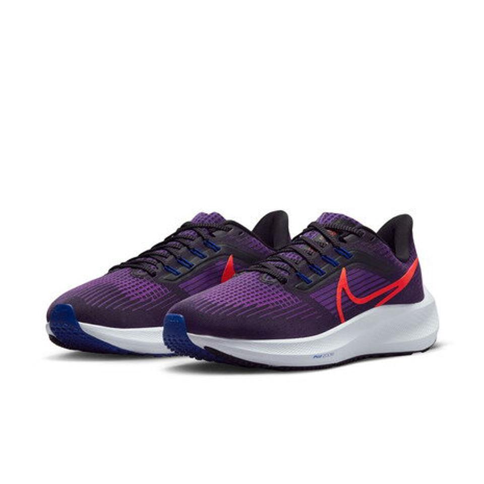ナイキ（NIKE）（レディース）ランニングシューズ エア ズーム ペガサス 39 AIR ZOOM PEGASUS 39 パープル DH4072-502 スニーカー 軽量 トレーニング マラソン