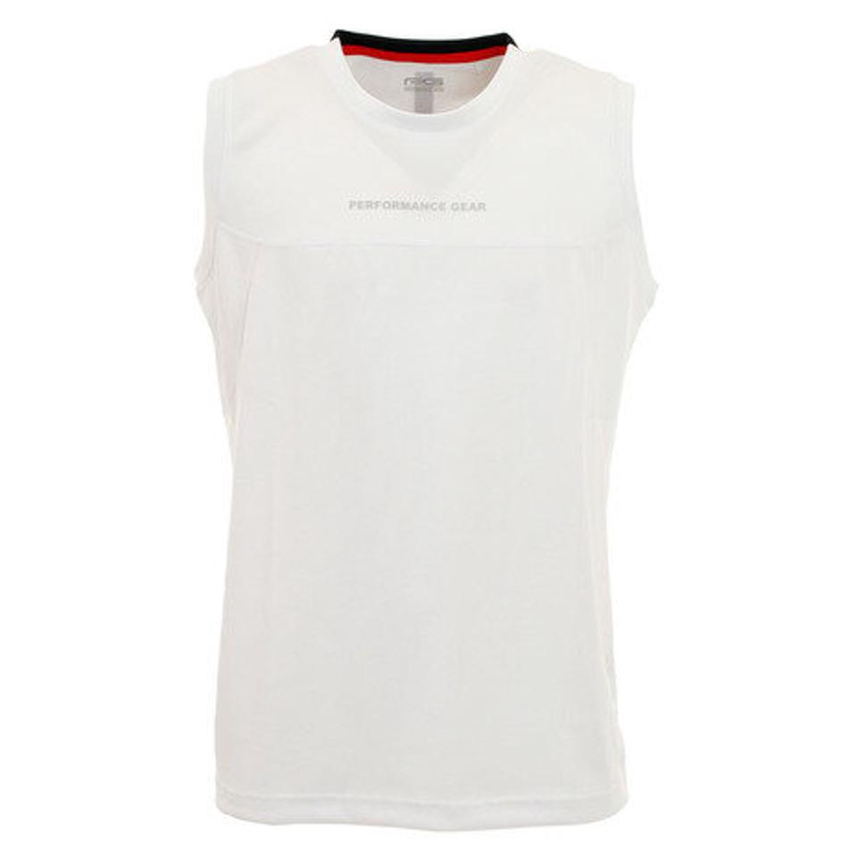【2/5 24h限定 エントリー＆対象4店舗買い回りで最大P10倍！】パフォーマンスギア（PG）（メンズ）Tシャツ メンズ ノースリーブ ドライ 吸汗速乾 バスケノースリーブTシャツ 751PG0ES8201 WHT バスケットボール ウェア