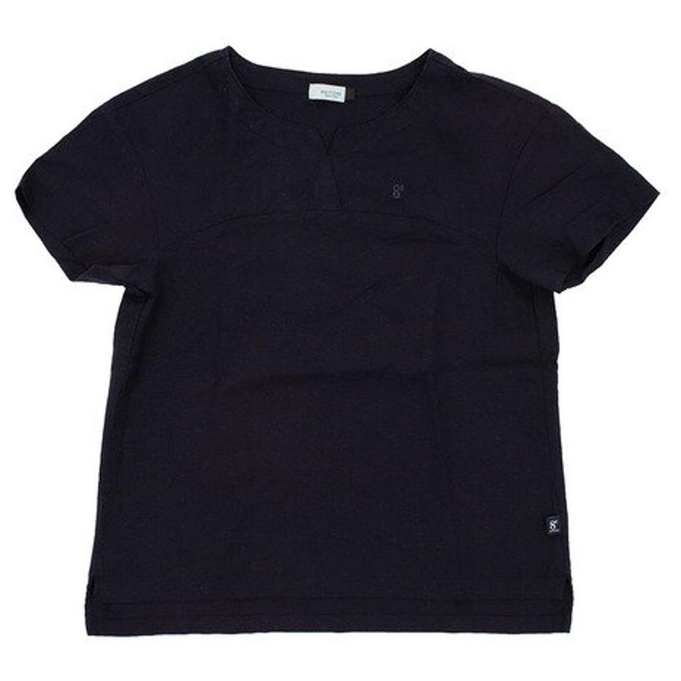 ウィッテム（HUITIEME）（レディース）LINEN KEY NECK プルオーバー HU20SNS864209NVY