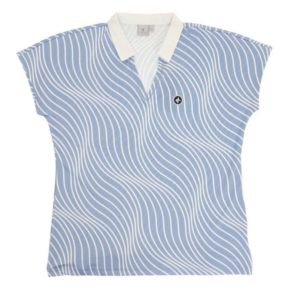 【2/5 24h限定 エントリー＆対象4店舗買い回りで最大P10倍！】クロススポーツウエア（Cross Sportswear）（レディース）ゴルフウェア KIARA ポロシャツ 2321121-423