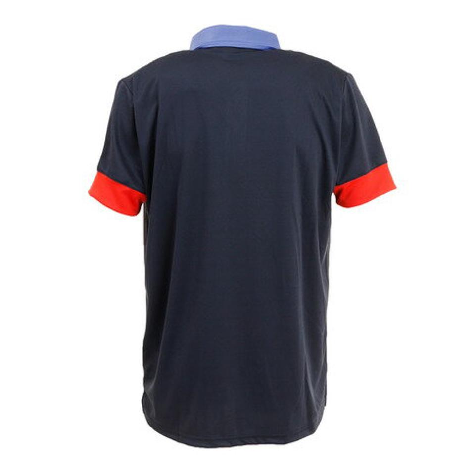 クロススポーツウエア（Cross Sportswear）（メンズ）ゴルフウェア 速乾 BLOCK 半袖 ポロシャツ 1321721-498
