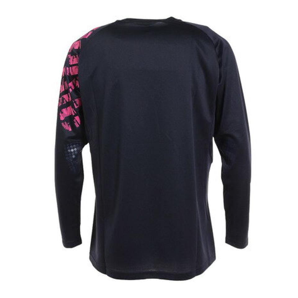 デサント（DESCENTE）（メンズ、レディース） 長袖プラクティスシャツ DVUUJB52 NV バレーボールウェア