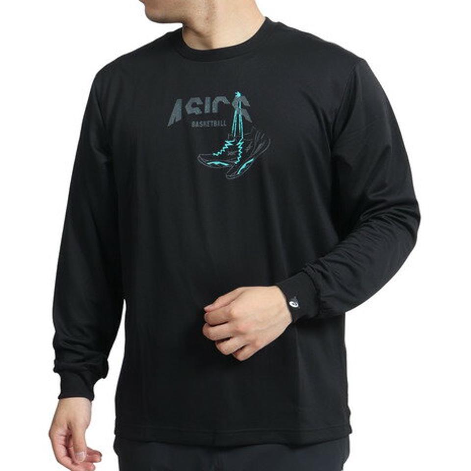 アシックス（ASICS） バスケットボールウェア ドライプリント長袖シャツ 2063A276.001