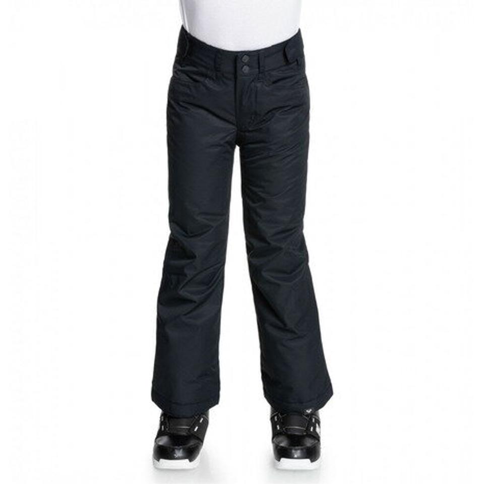 【2/5 24h限定 エントリー＆対象4店舗買い回りで最大P10倍！】ロキシー（ROXY）（キッズ）ジュニア 子供 スキー スノーボード パンツ ガールズ ブラック BACKYARD GIRL PT 10K 22SN ERGTP03035 KVJ0 防水透湿 130 140