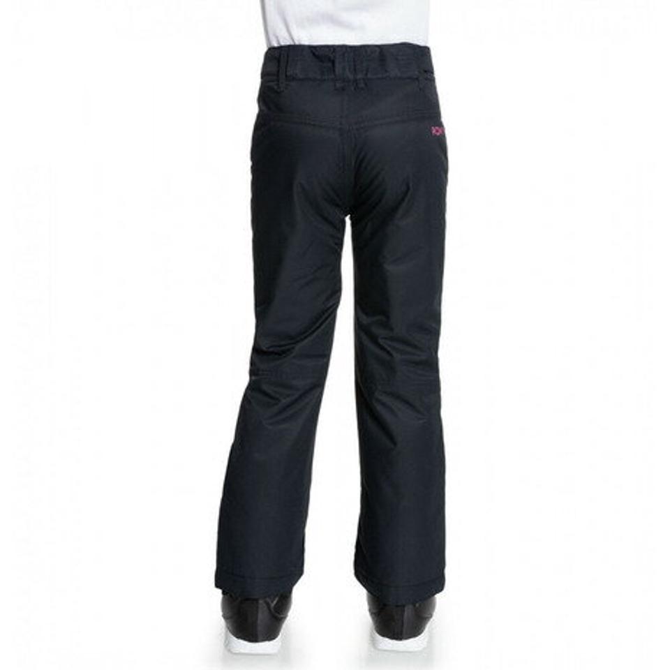 【2/5 24h限定 エントリー＆対象4店舗買い回りで最大P10倍！】ロキシー（ROXY）（キッズ）ジュニア 子供 スキー スノーボード パンツ ガールズ ブラック BACKYARD GIRL PT 10K 22SN ERGTP03035 KVJ0 防水透湿 130 140