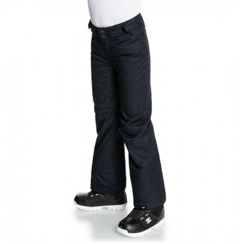 【2/5 24h限定 エントリー＆対象4店舗買い回りで最大P10倍！】ロキシー（ROXY）（キッズ）ジュニア 子供 スキー スノーボード パンツ ガールズ ブラック BACKYARD GIRL PT 10K 22SN ERGTP03035 KVJ0 防水透湿 130 140