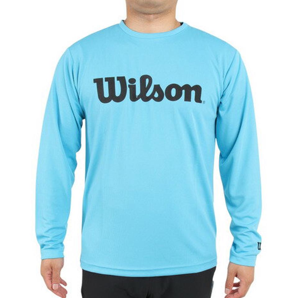 【3点10%OFFクーポン対象！2/15まで】ウイルソン（Wilson）（メンズ）テニスウェア Wilson長袖スタンダードTシャツ 442205