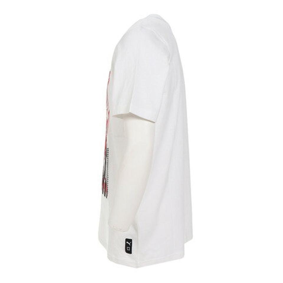 プーマ（PUMA）（メンズ）バスケットボールウェア HOOPS グラフィック 半袖Tシャツ 62027902