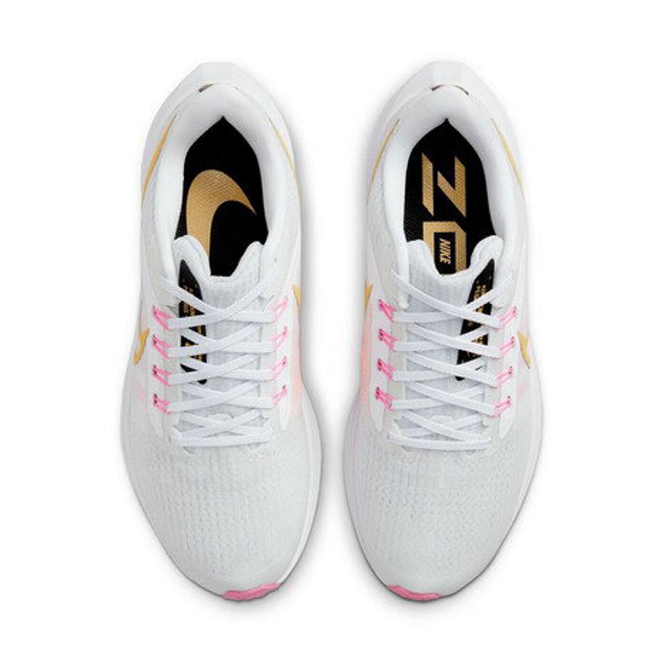 ナイキ（NIKE）（レディース）ランニングシューズ エア ズーム ペガサス 39 AIR ZOOM PEGASUS 39 ホワイト ピンク DH4072-104 スニーカー トレーニング