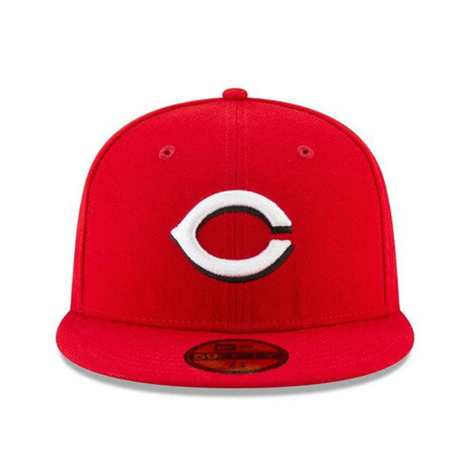 ニューエラ（NEW ERA）（メンズ、レディース）キャップ 59FIFTY MLBオンフィールド シンシナティ・レッズ ホーム 11449383 帽子 吸汗速乾