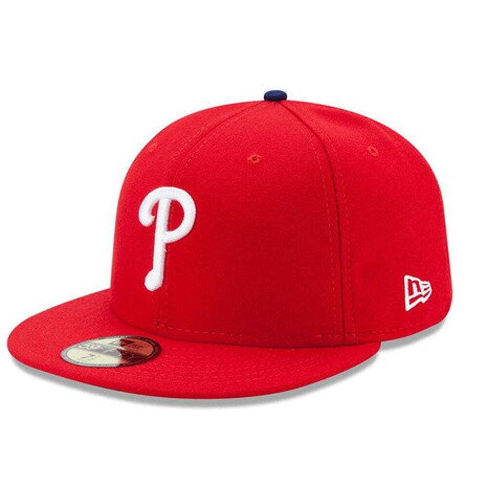 ニューエラ（NEW ERA）（メンズ、レディース）キャップ 59FIFTY MLBオンフィールド フィラデルフィア・フィリーズ ゲーム 11449351