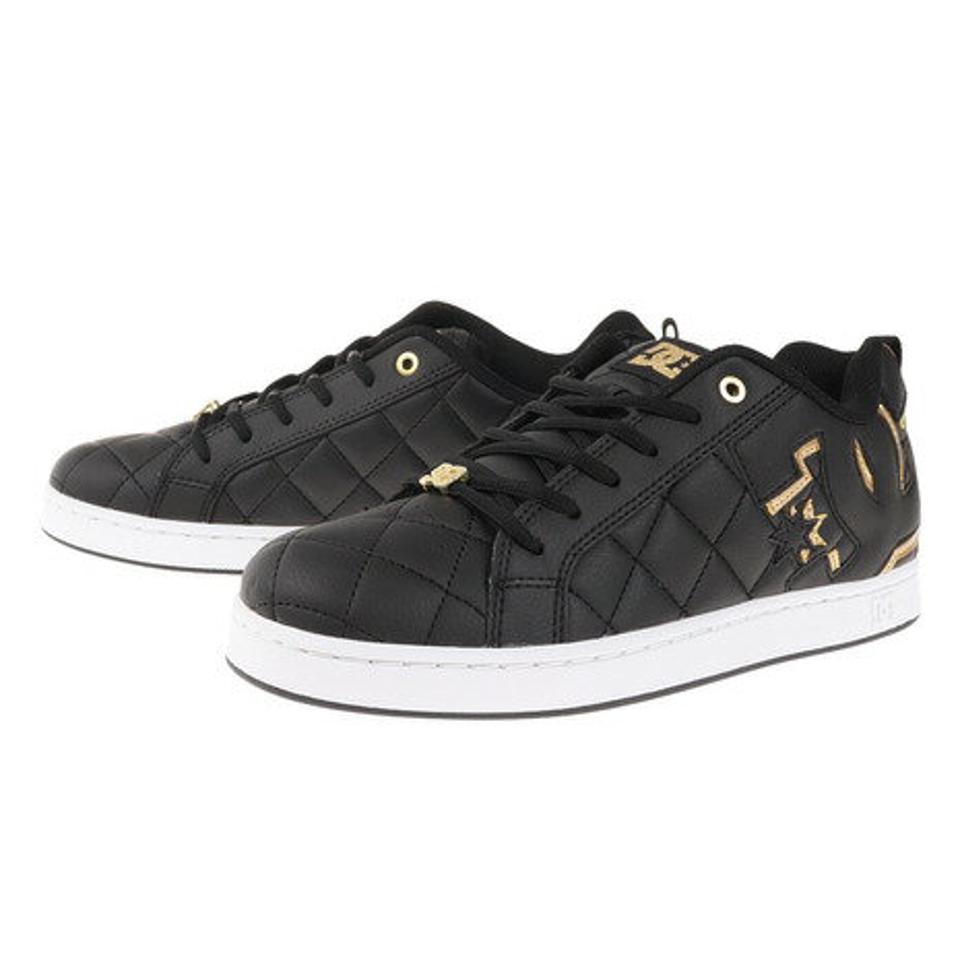 ディーシー・シュー（DC SHOE）（メンズ）スニーカー アライアンス SE SN 23SP ブラック DM231028201 カジュアル ボーダー シューズ キルティング タウン