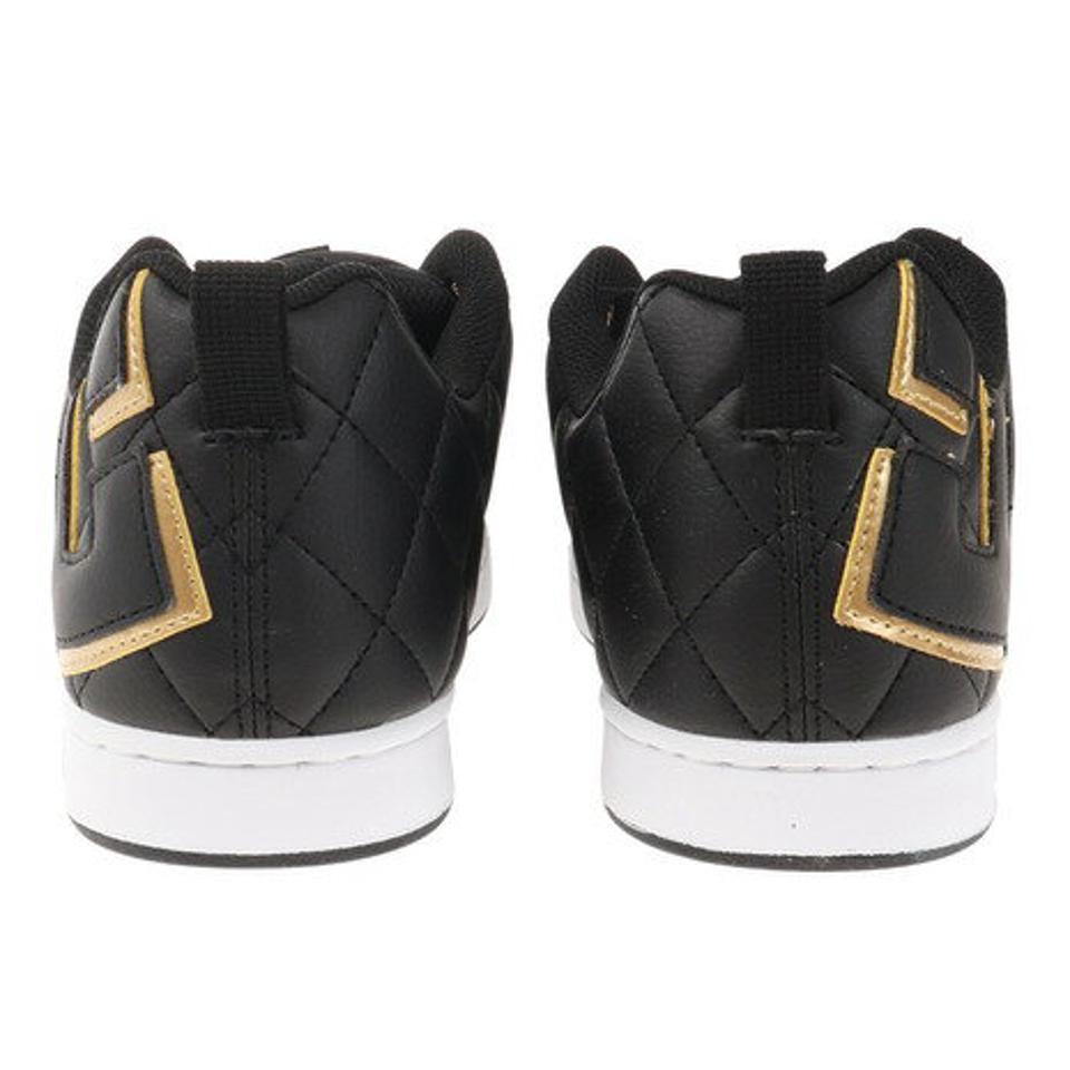 ディーシー・シュー（DC SHOE）（メンズ）スニーカー アライアンス SE SN 23SP ブラック DM231028201 カジュアル ボーダー シューズ キルティング タウン