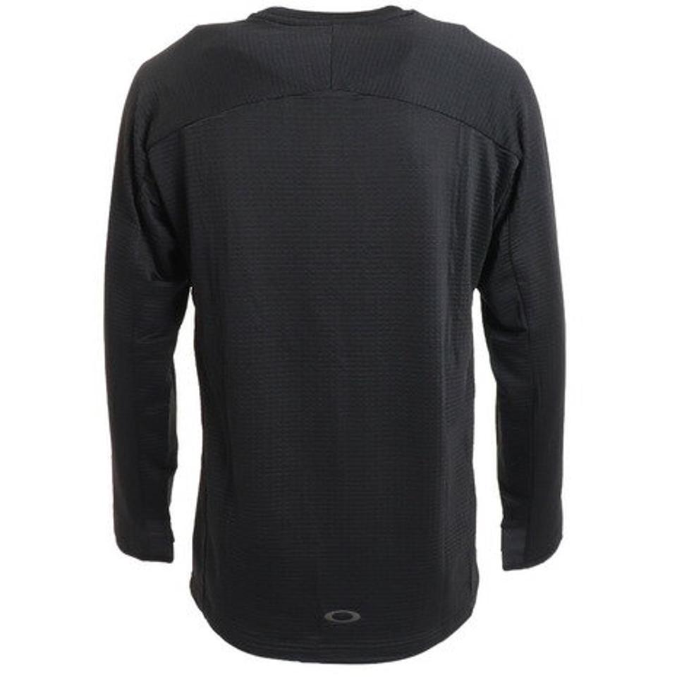 【2/25〜2/26 48h限定 エントリー＆対象4店舗買い回りで最大P10倍！】オークリー（OAKLEY）（メンズ）Enhance LS Grid Crew 2.7 長袖Tシャツ FOA404171-02E 吸汗