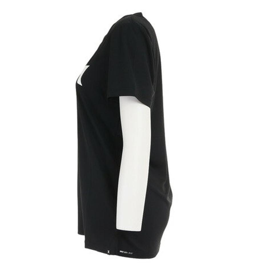 ハーレー（HURLEY）（レディース）マリン ラッシュガード QD ONE&ONLY 半袖Tシャツ GKSSLY93-010 UVカット 水陸両用 紫外線対策