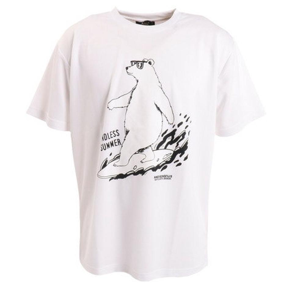 スコープ ドッグ 236（SCOPEDOG236）（メンズ）BEACH CRUISER 半袖Tシャツ ASBCTKM-WHT