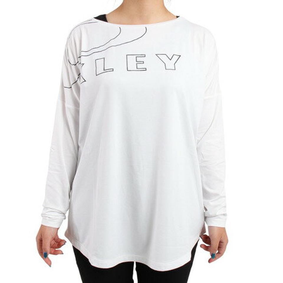 【2/25〜2/26 48h限定 エントリー&対象4店舗買い回りで最大P10倍!】オークリー(OAKLEY)(レディース)RAD EVO DOLMAN 長袖Tシャツ FOA500375-100 吸汗