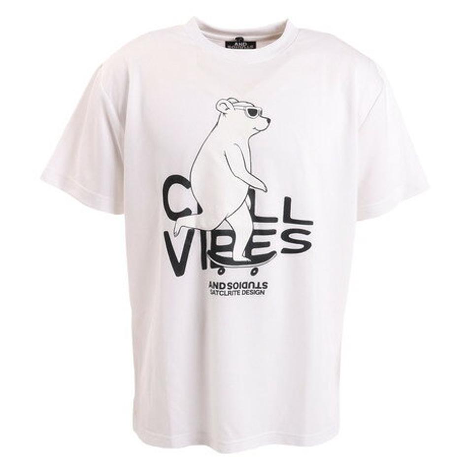 スコープ ドッグ 236(SCOPEDOG236)(メンズ)BEACH CRUISER 半袖Tシャツ ASBCTCM-WHT