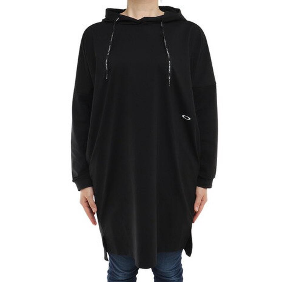 【2/25〜2/26 48h限定 エントリー&対象4店舗買い回りで最大P10倍!】オークリー(OAKLEY)(レディース)プルオーバー パーカー ロング Radiant Hoodie One-Piece 4.0FOA500371-02E 吸汗