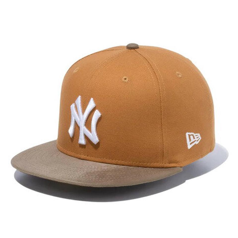 ニューエラ（NEW ERA）（メンズ、レディース）キャップ 59FIFTY MLB ダックキャンバス ニューヨーク・ヤンキース 13328542