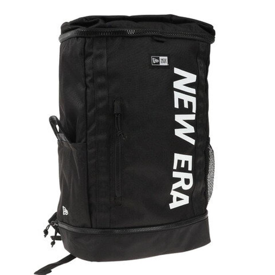 【15%OFFクーポン対象！4/25まで】ニューエラ（NEW ERA）（メンズ、レディース）BOX PACK LOGO BLK 13529453 リュック