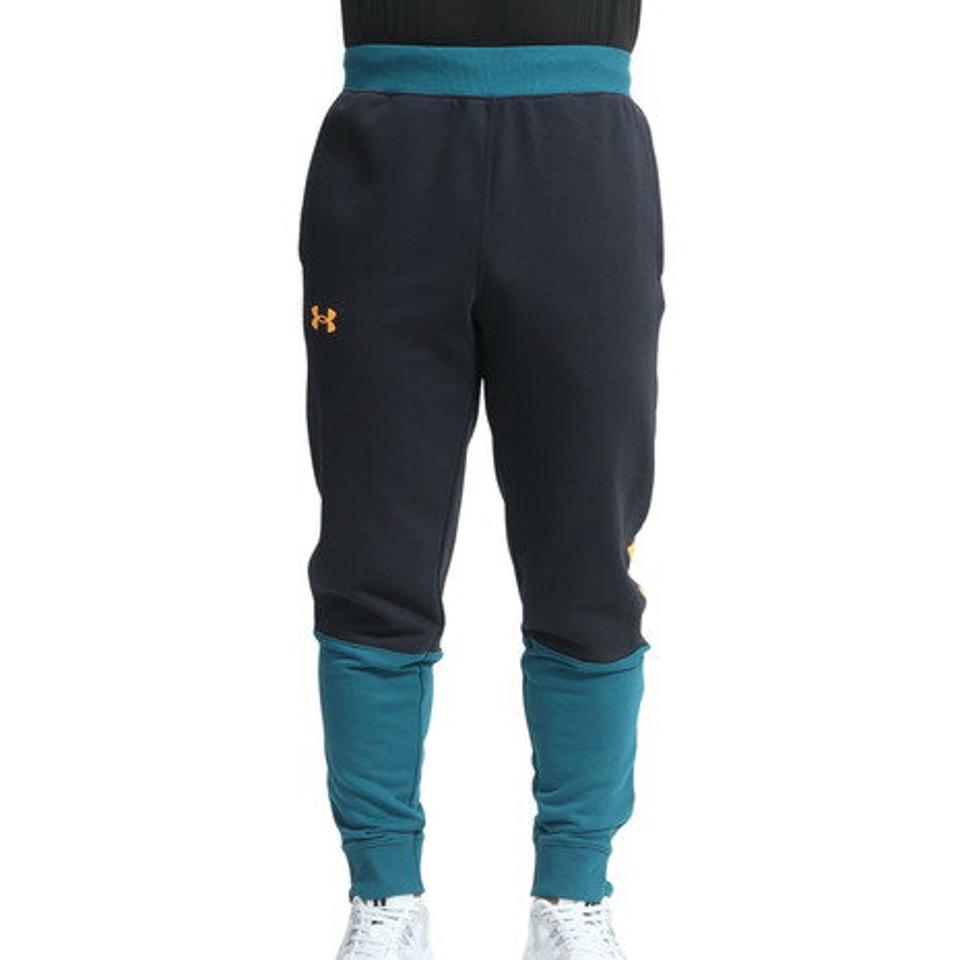 アンダーアーマー（UNDER ARMOUR）（メンズ）バスケットボールウェア スウェット ジョガーパンツ 1375352 002