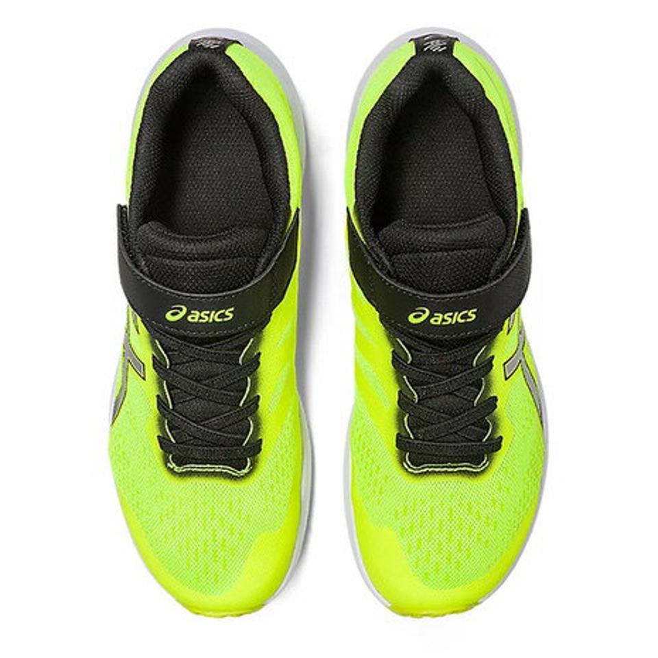 アシックス（ASICS）（キッズ）ジュニアシューズ レーザービーム RH-MG イエロー 1154A146.750 スニーカー ランニング スポーツ ベルクロ ベルト付き 消臭