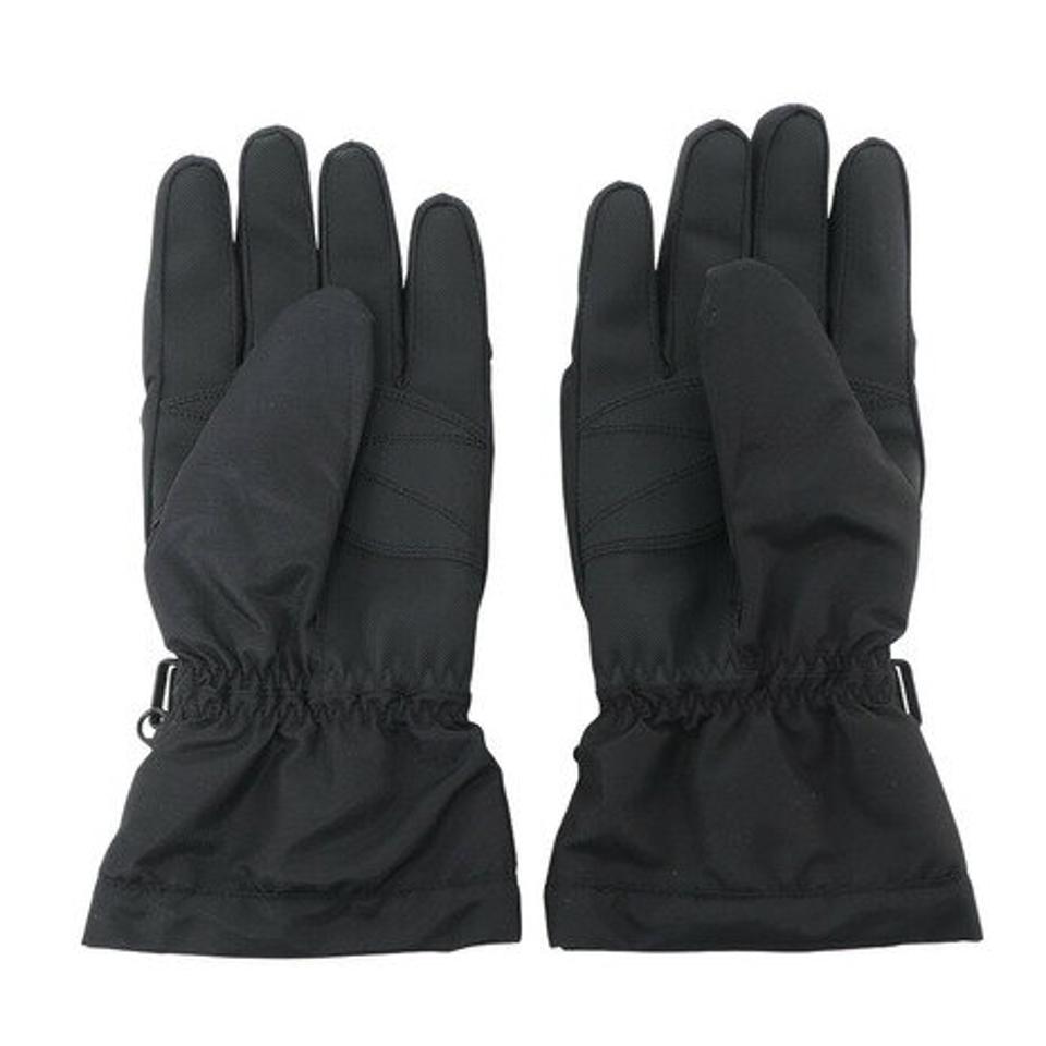 スノーウェイブ（SNOW WABE）（メンズ）スノーグローブ ウインターグローブ GLOVE 五指グローブ 22SW001M BLK スキー スノーボード