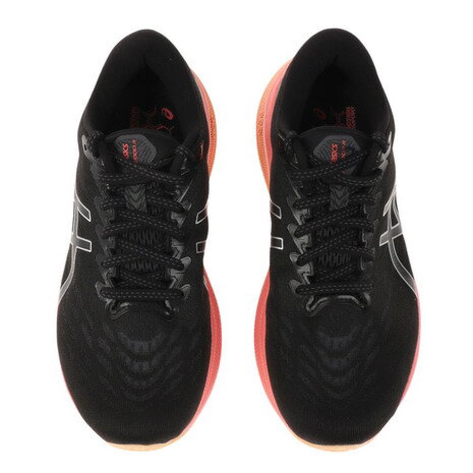 アシックス（ASICS）（レディース）ランニングシューズ GT-2000 11 ワイド ブラック ピンク 1012B303.006 スニーカー トレーニング ジョギング 軽量 部活