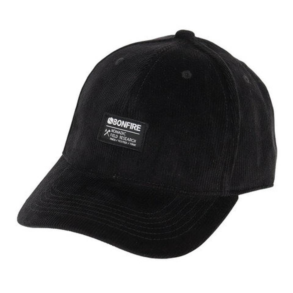 ボンファイア（Bonfire）（メンズ）コーデュロイプレーンキャップ 20BNF2FST2264 BLK