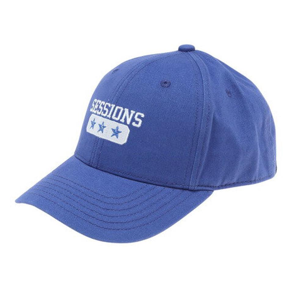 セッションズ（SESSIONS）（メンズ）カレッジスタイルロゴ キャップ 22800236 BLU