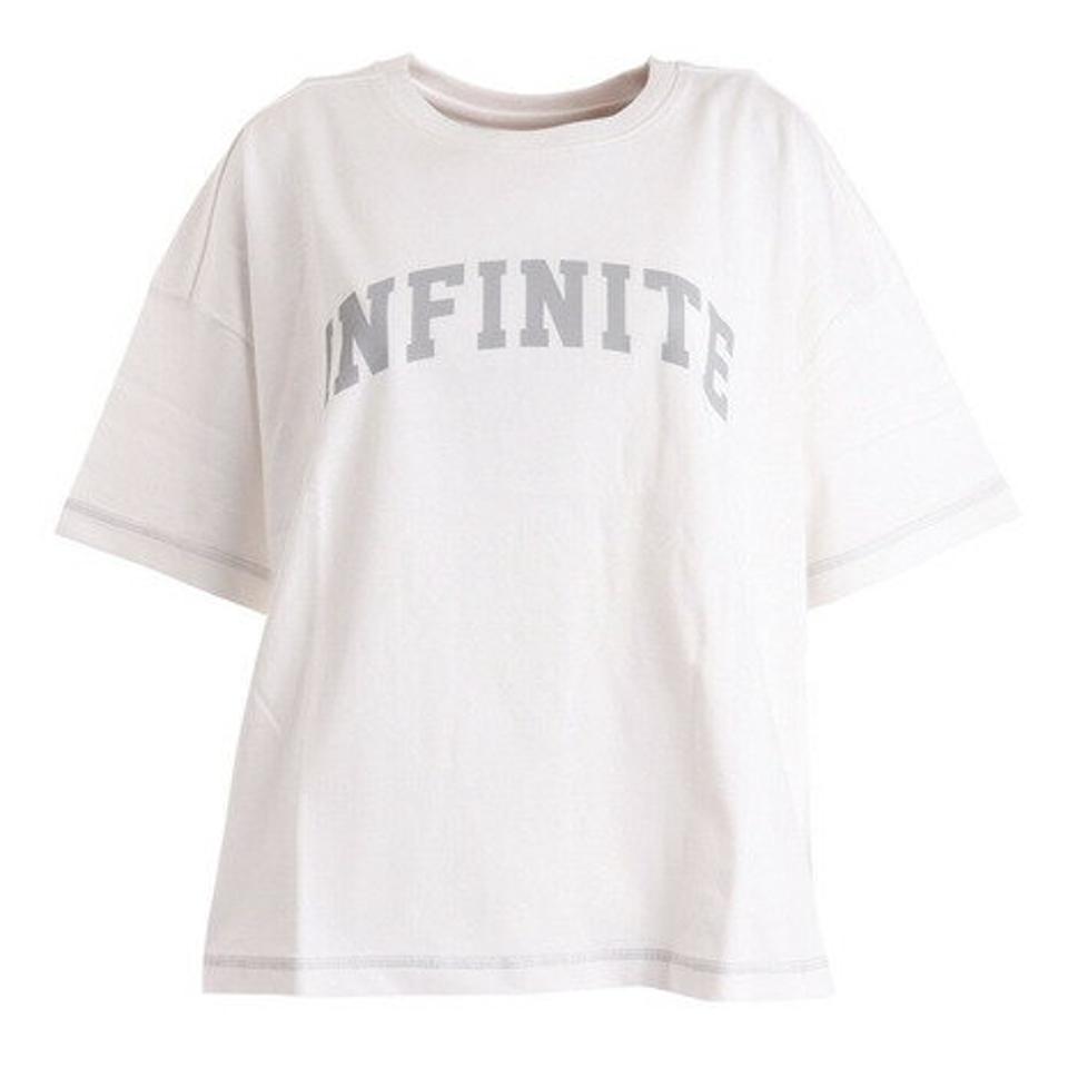 エルケクス（ELKEX）（レディース）オーガニックコットン100% プリントTシャツ EKL2SP4147 WHT
