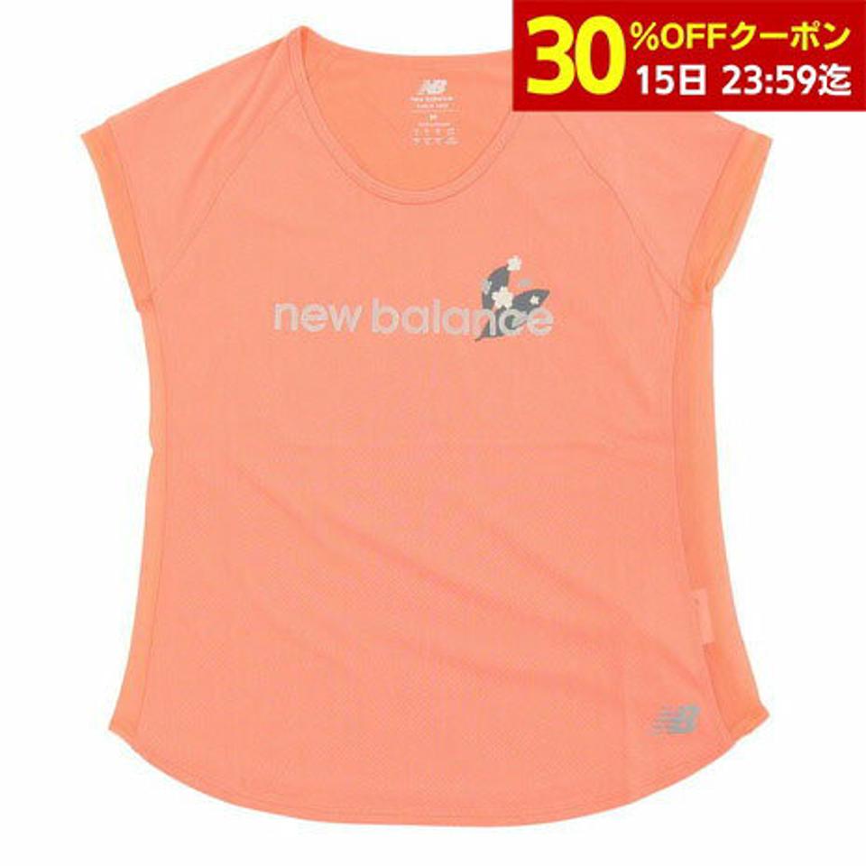 ニューバランス（new balance）（レディース）Tシャツ ランニングシャツ AWT1107YPPR