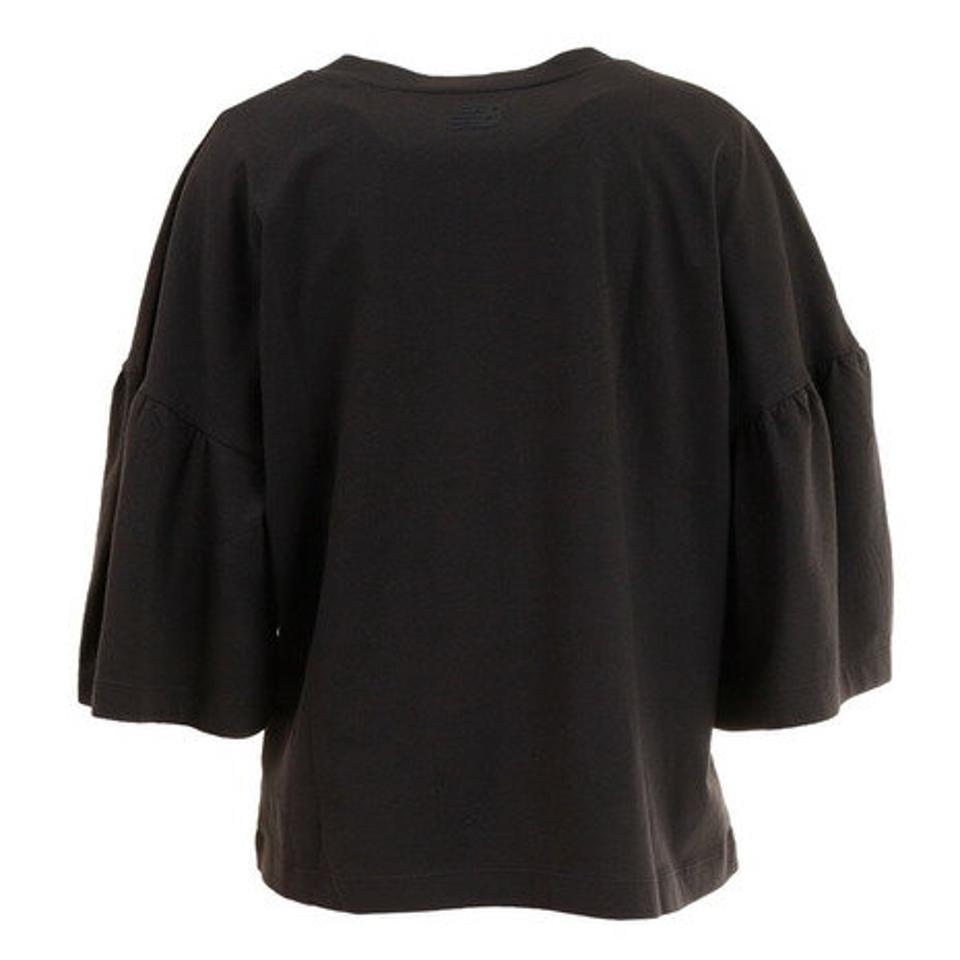 ニューバランス（new balance）（レディース）N.U.A フレアスリーブ Tシャツ WT11125BK