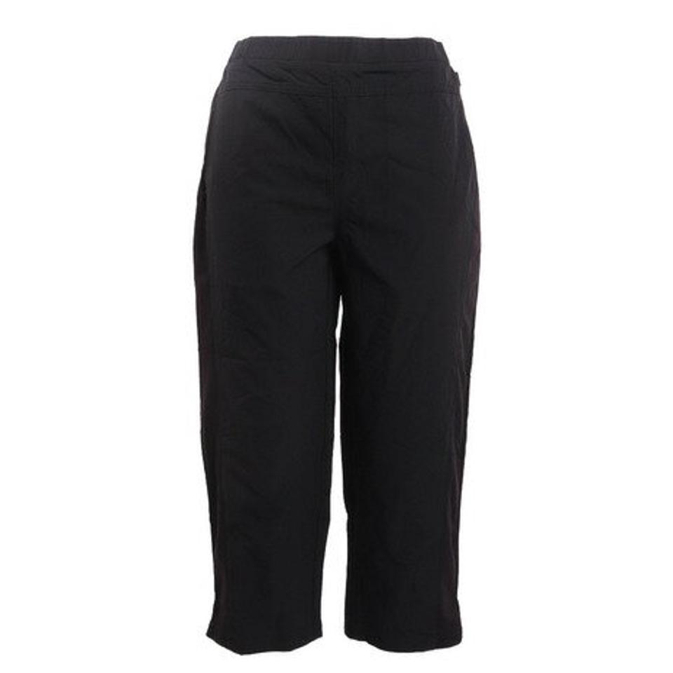 【10%OFFクーポン対象！6/16 1:59迄】ウィッテム（HUITIEME）（レディース）テニスウェア レディース ウーブン カプリパンツ HU20S12LS733021BLK